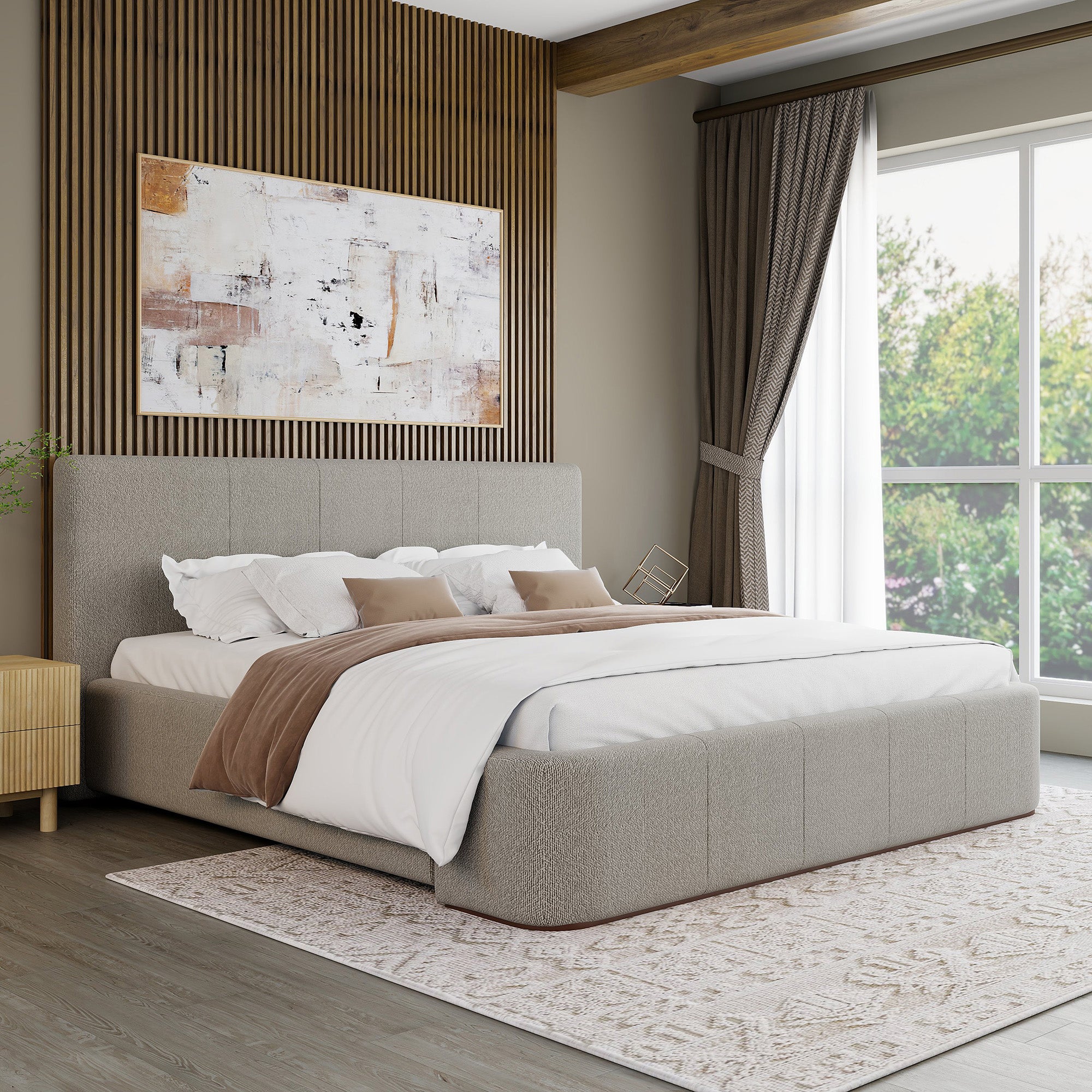 Harrod 78" King Platform Bed