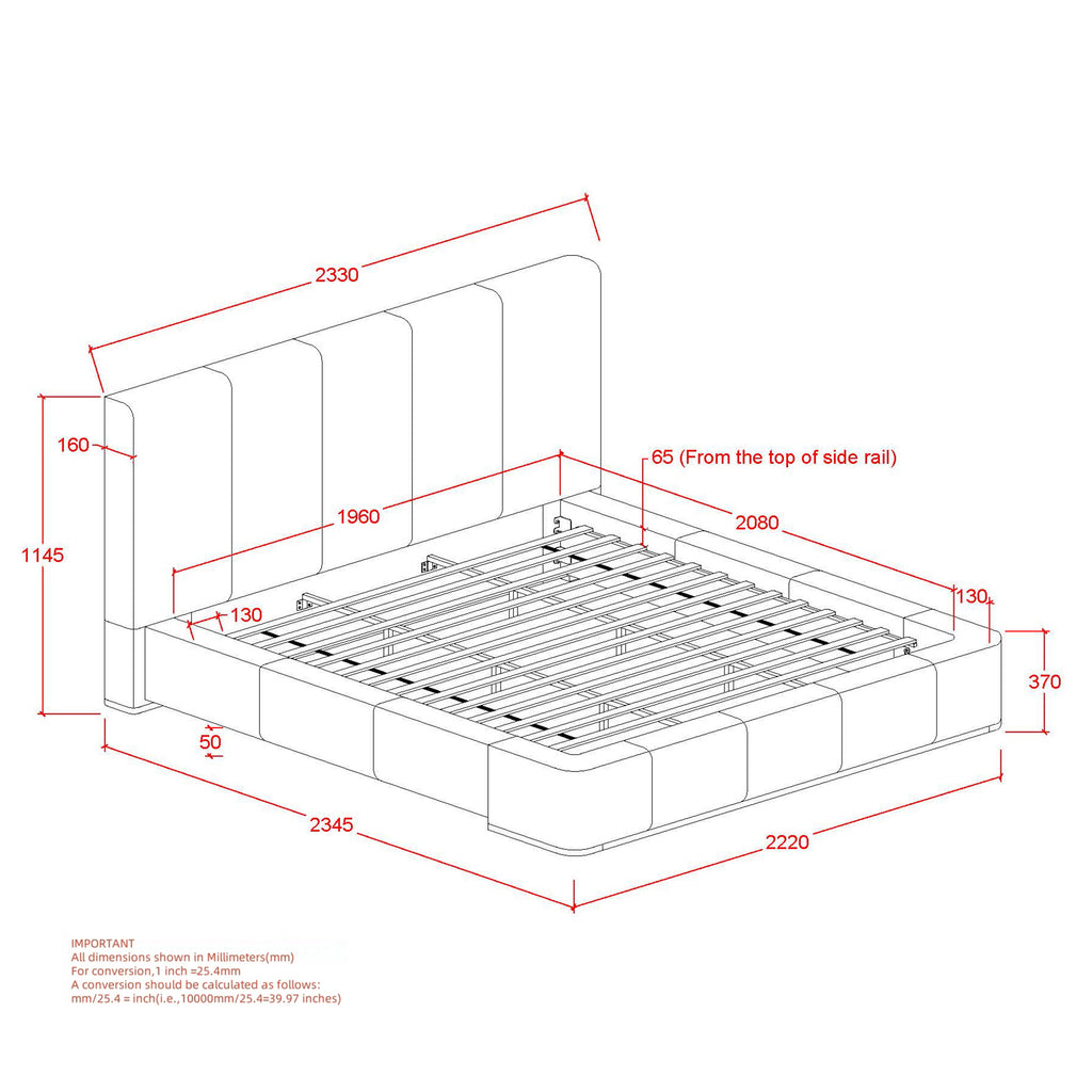 Harrod 78" King Platform Bed