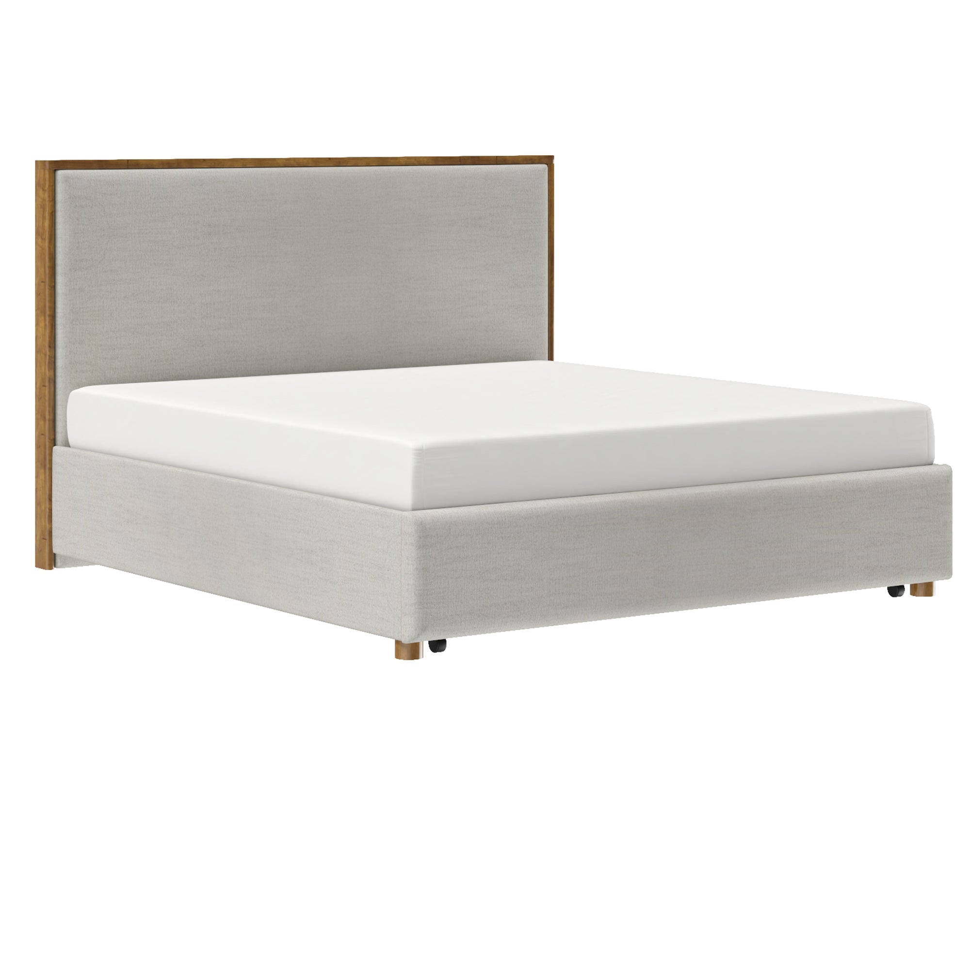 Andover 78" King Platform Bed W/Drawer