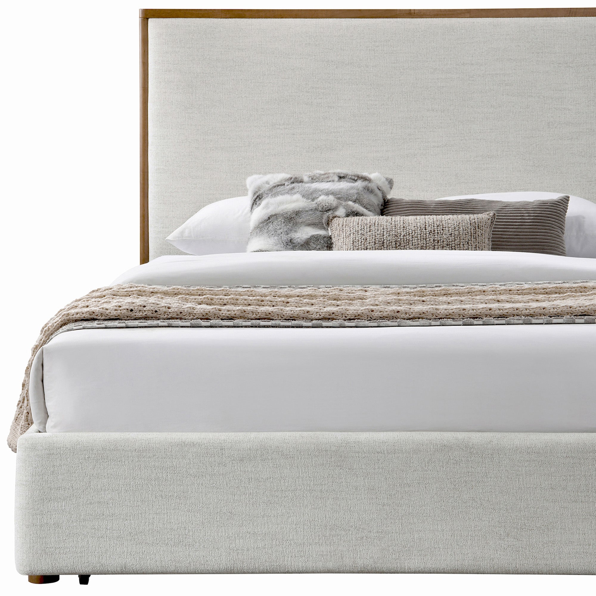 Andover 78" King Platform Bed W/Drawer