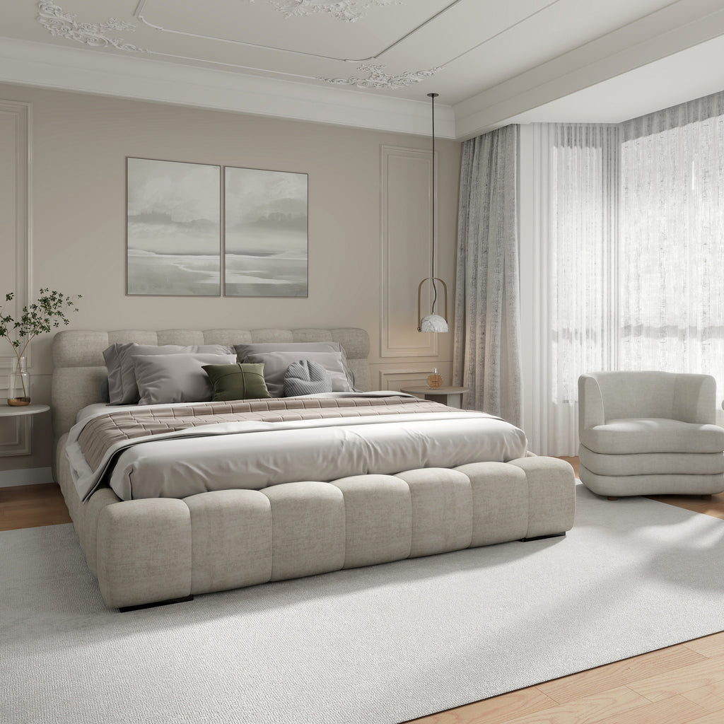 Pasha 78" King Platform Bed