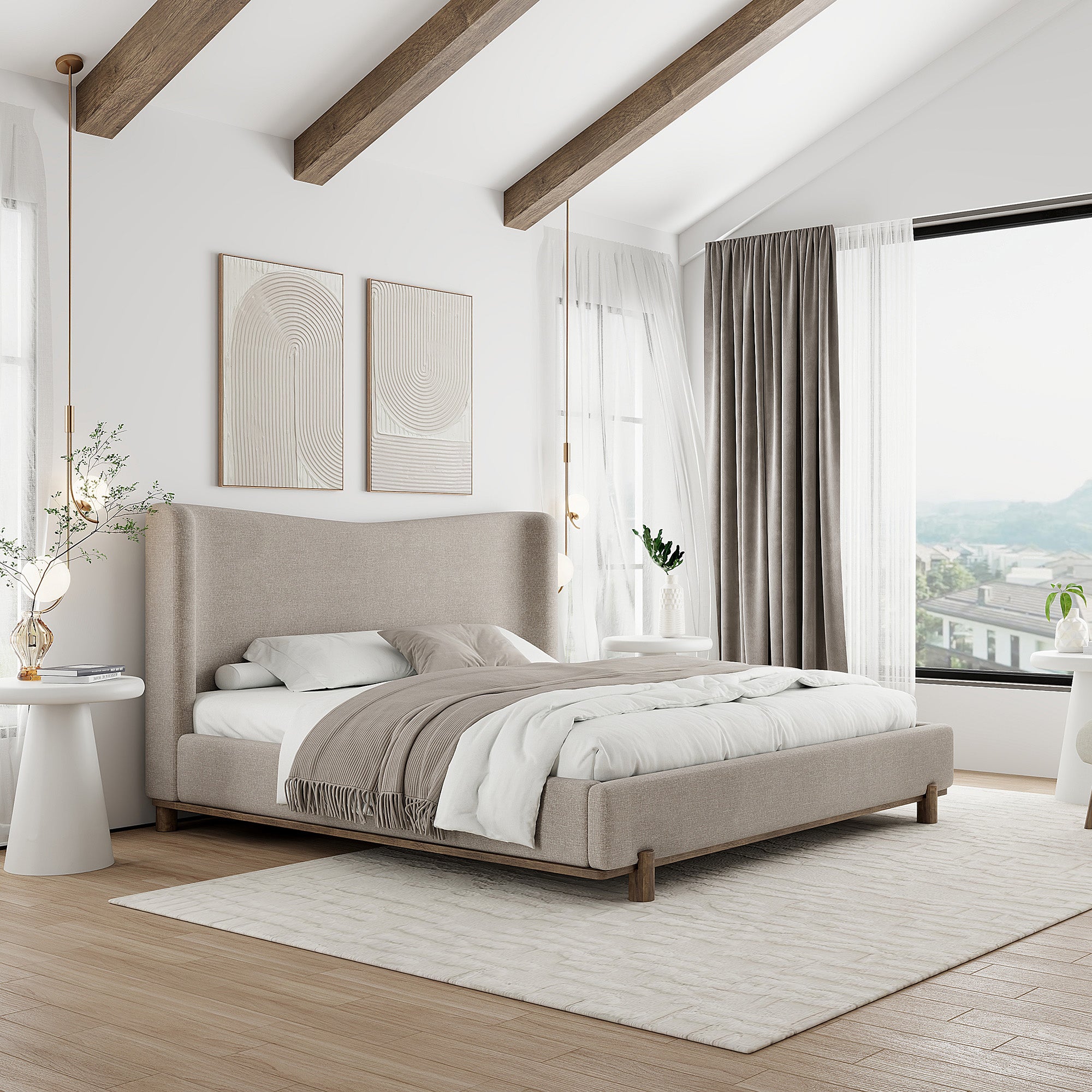 Isadora 78" King Platform Bed