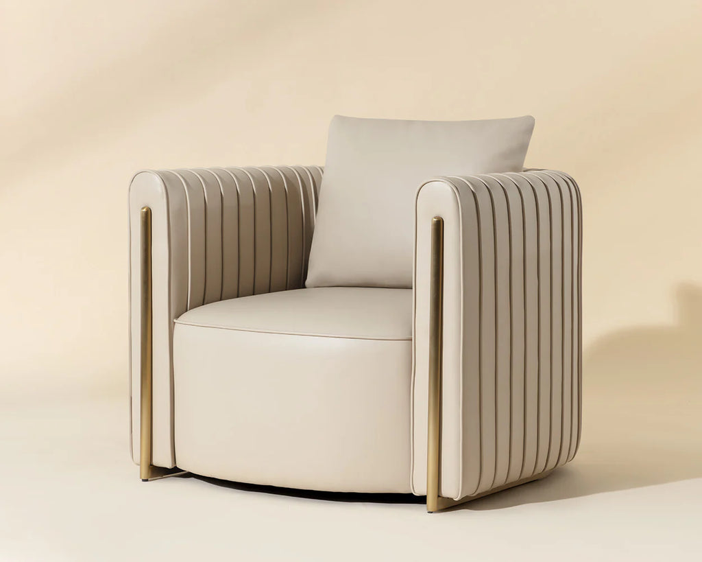Alix Lounge Chair in Napa Beige
