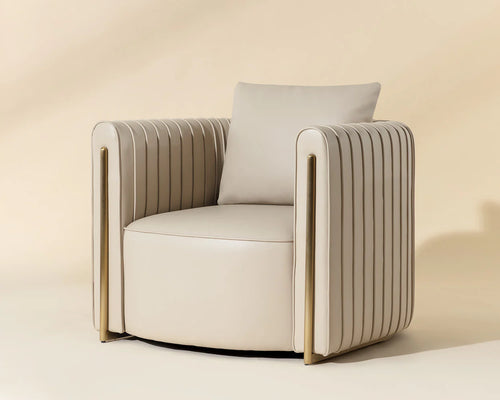 Alix Lounge Chair in Napa Beige