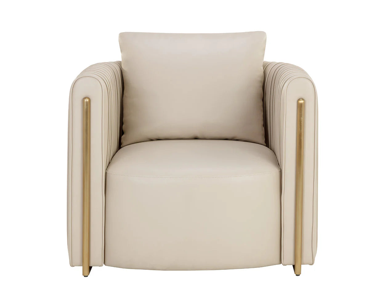 Alix Lounge Chair in Napa Beige