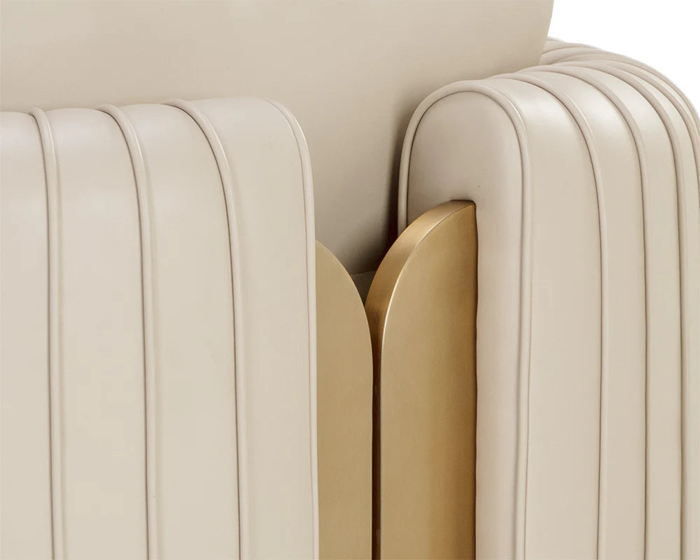 Alix Lounge Chair in Napa Beige