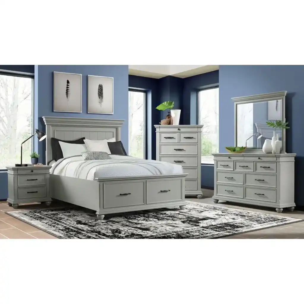 Slater SR300 Bedroom Set – Grey
