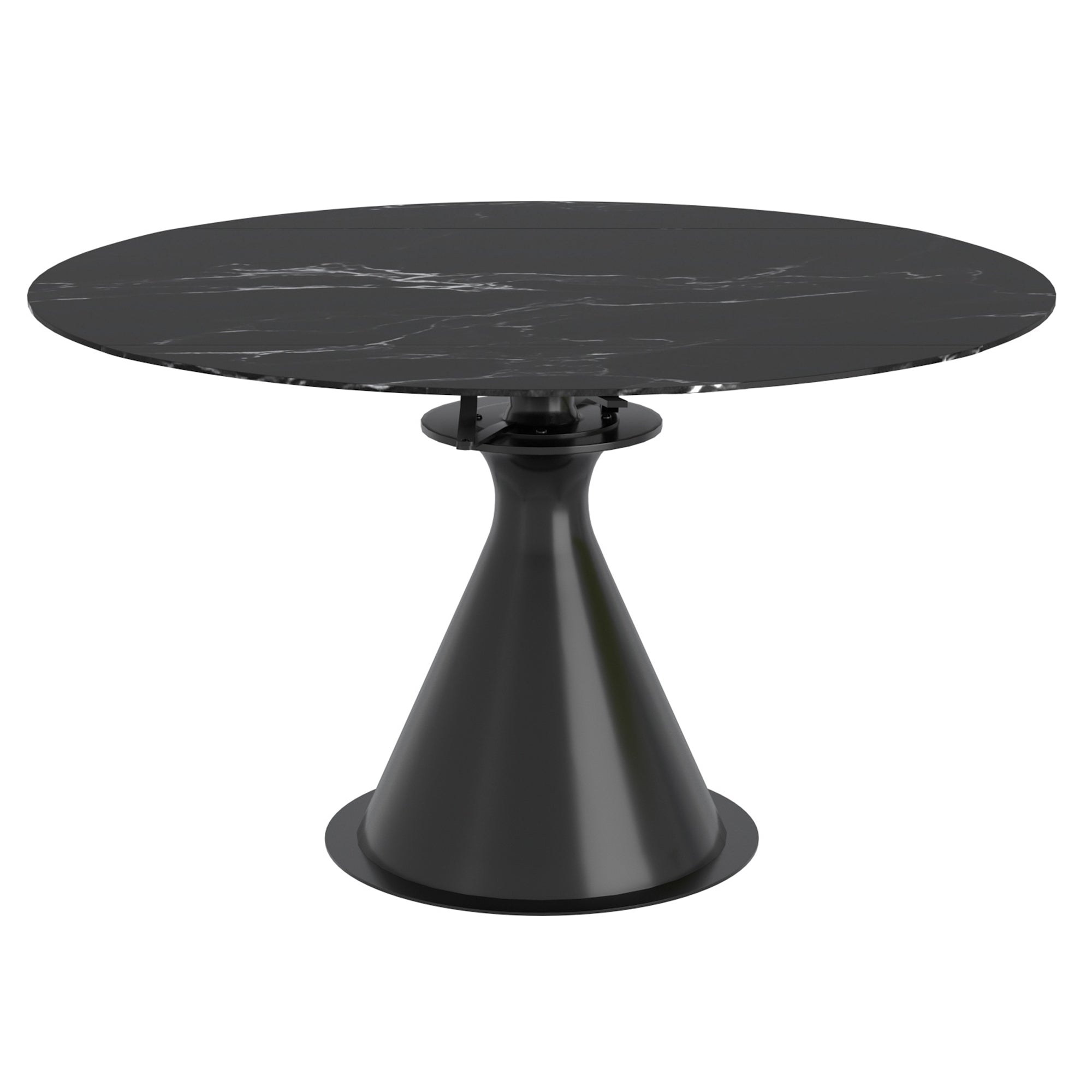 Calisto Round Dining Table W/Extension, 51"