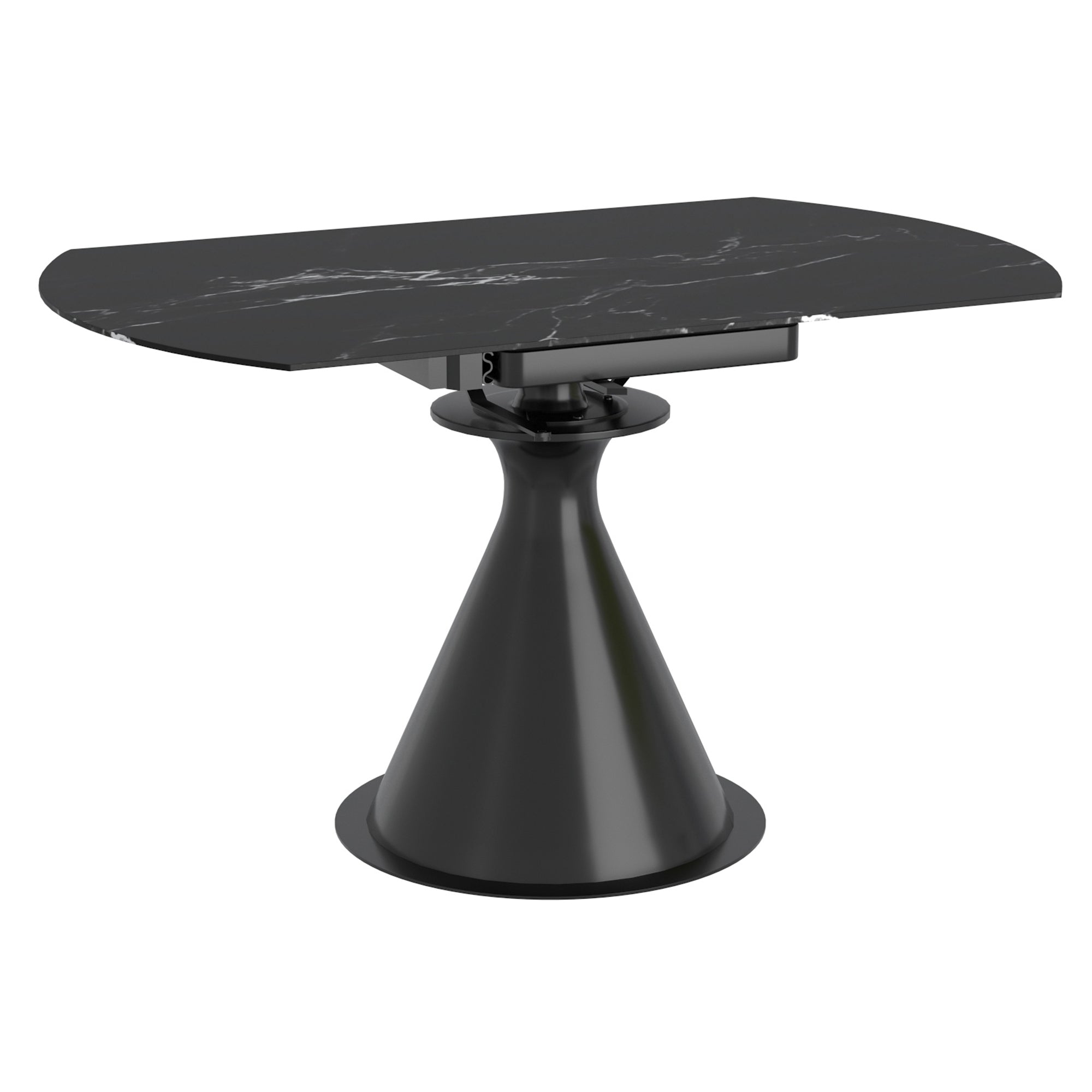 Calisto Round Dining Table W/Extension, 51"