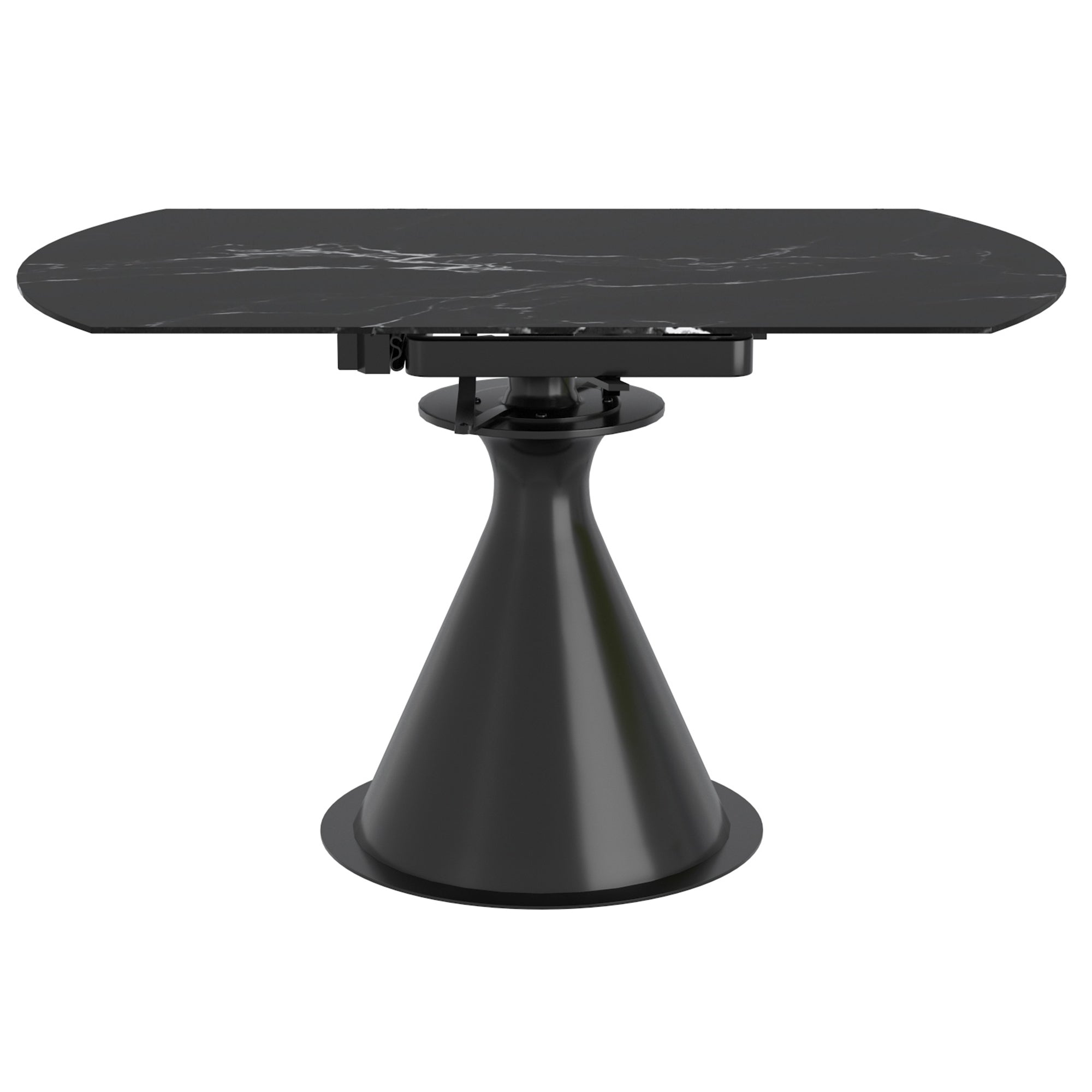 Calisto Round Dining Table W/Extension, 51"