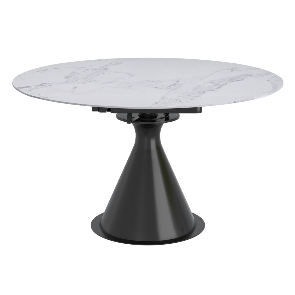 Calisto Round Dining Table W/Extension, 51"