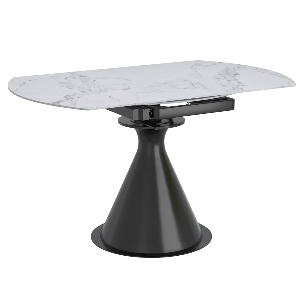 Calisto Round Dining Table W/Extension, 51"