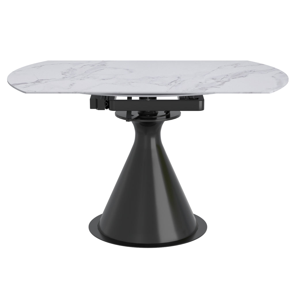 Calisto Round Dining Table W/Extension, 51"