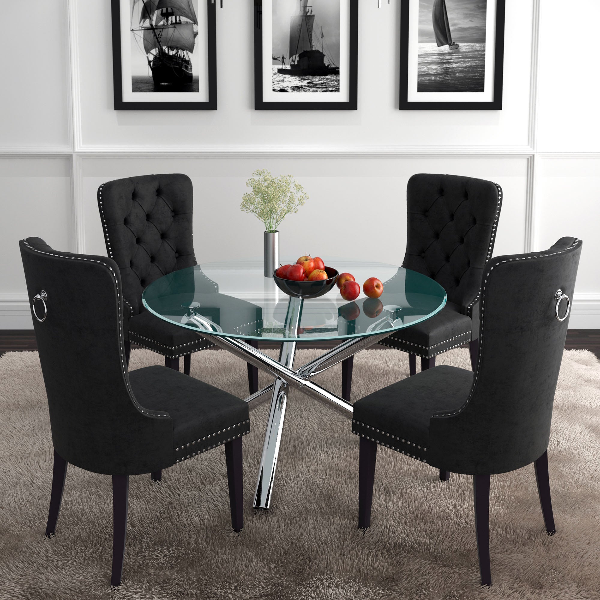 Solara Ii Round Dining Table, 40"