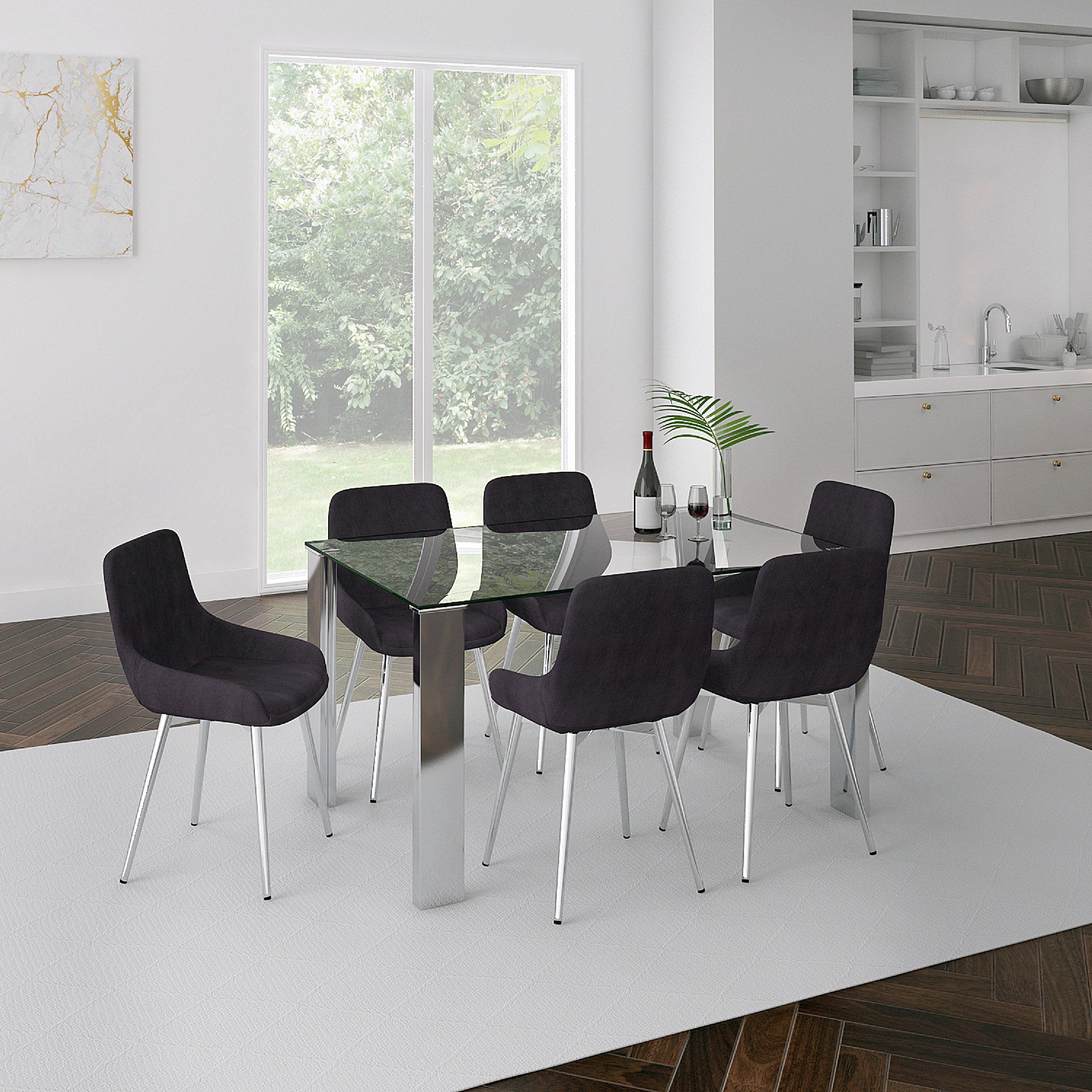 Frankfurt Rectangular Dining Table, 55"