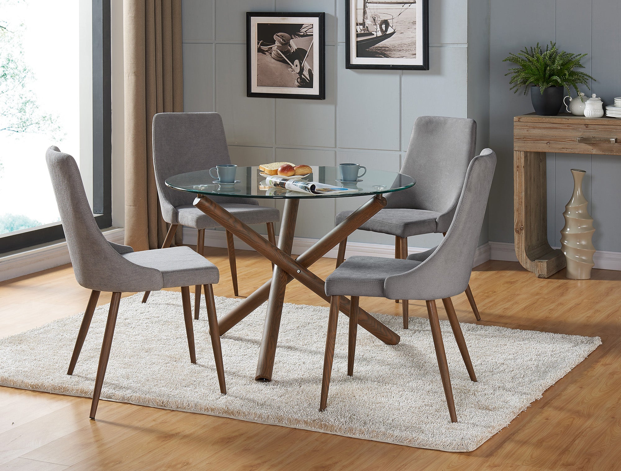 Rocca Round Dining Table, 40"