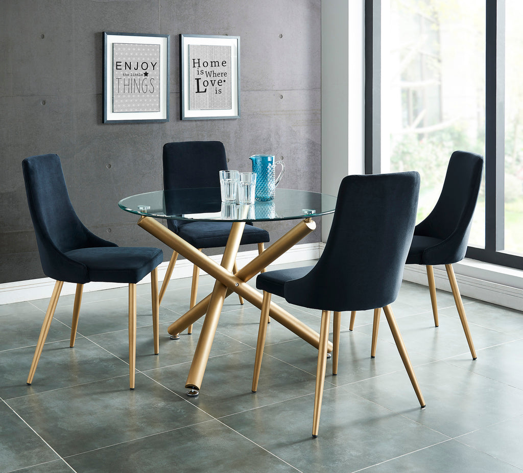 Carmilla Round Dining Table, 40"