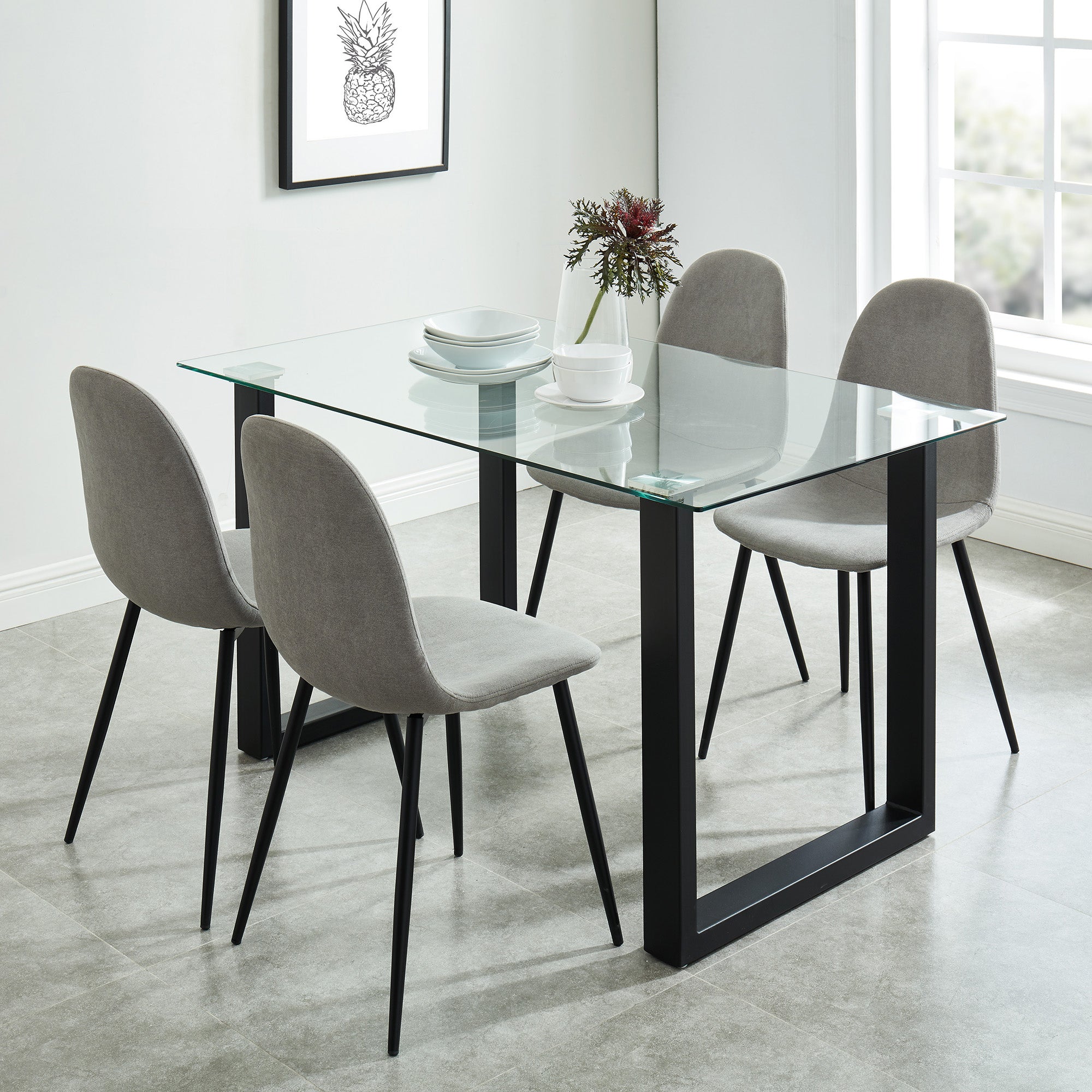 Franco Rectangular Dining Table, 55"