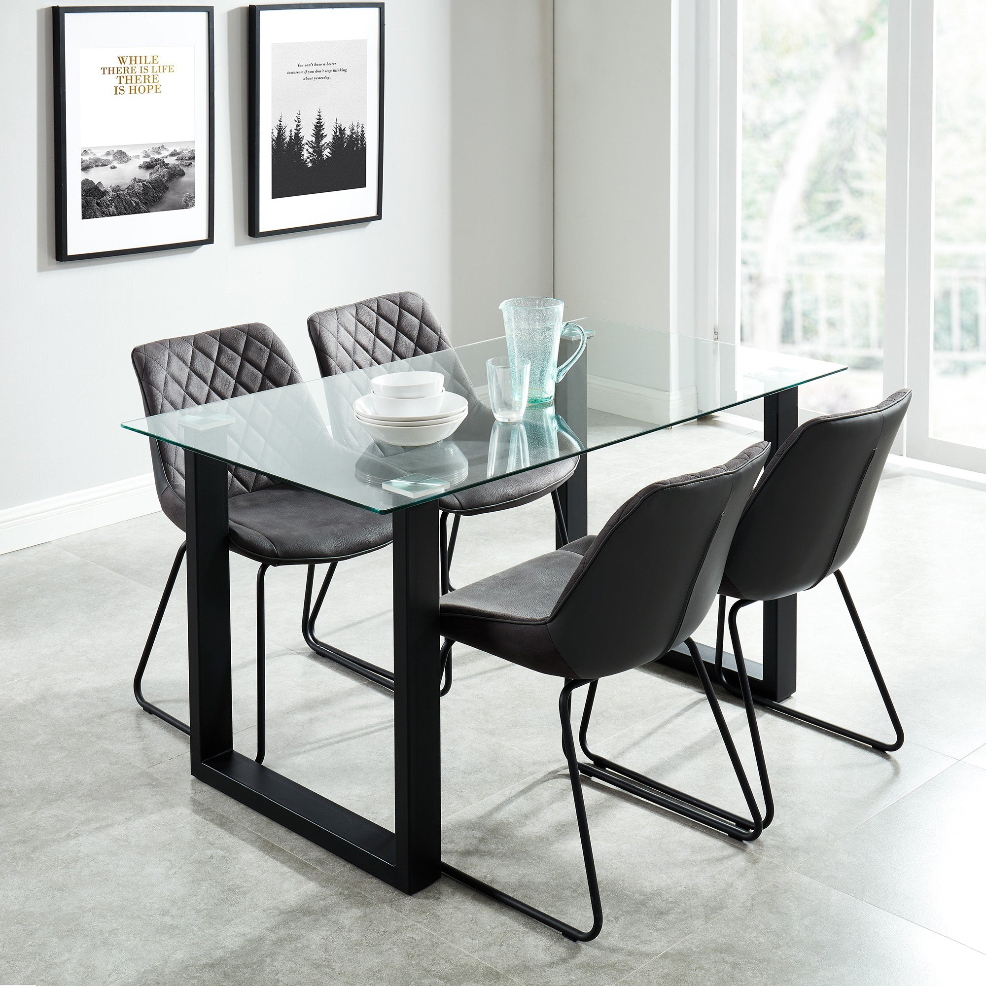 Franco Rectangular Dining Table, 55"
