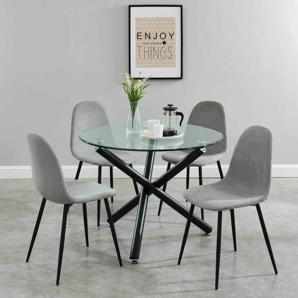 Suzette Round Dining Table, 40"