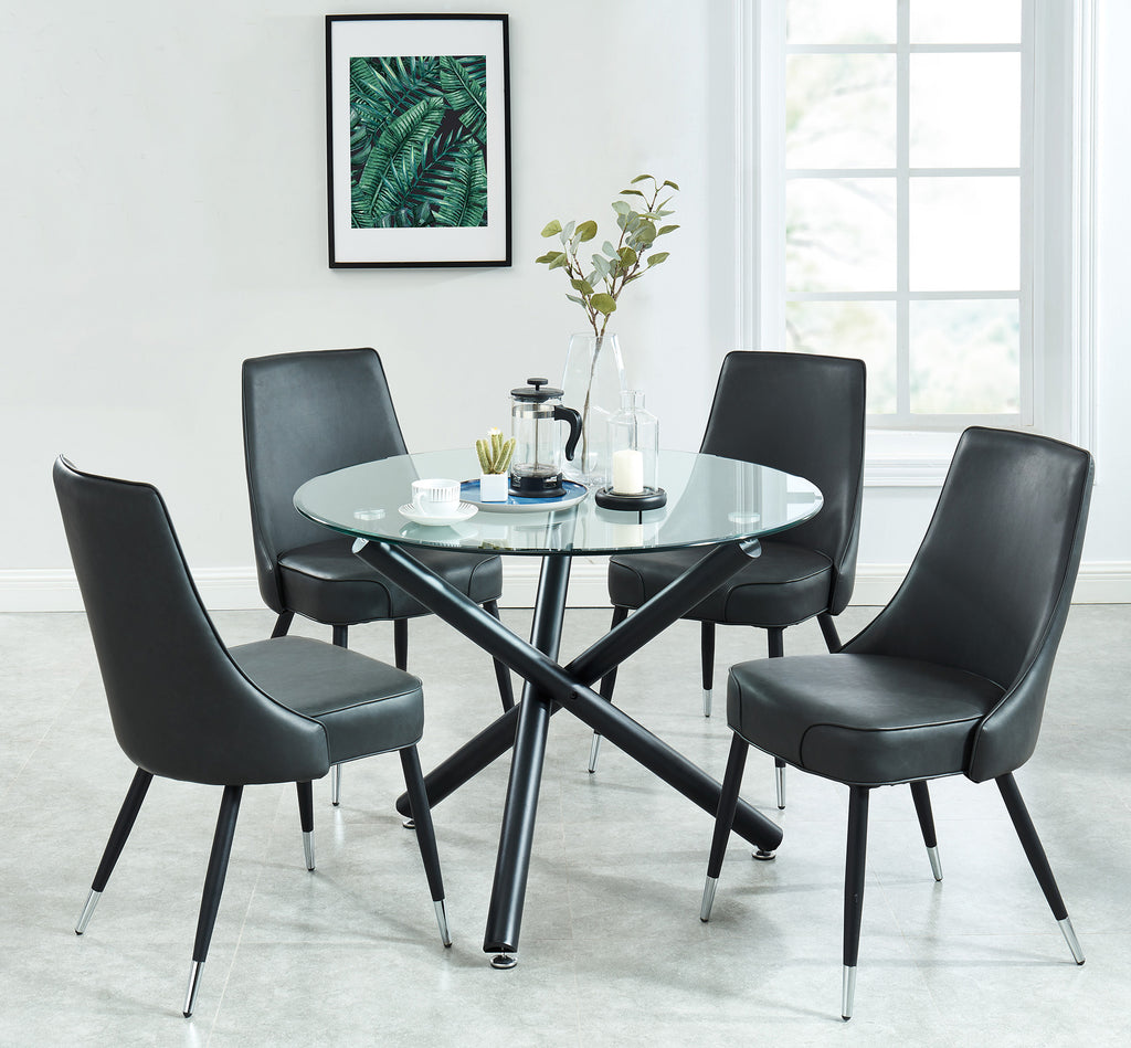 Suzette Round Dining Table, 40"