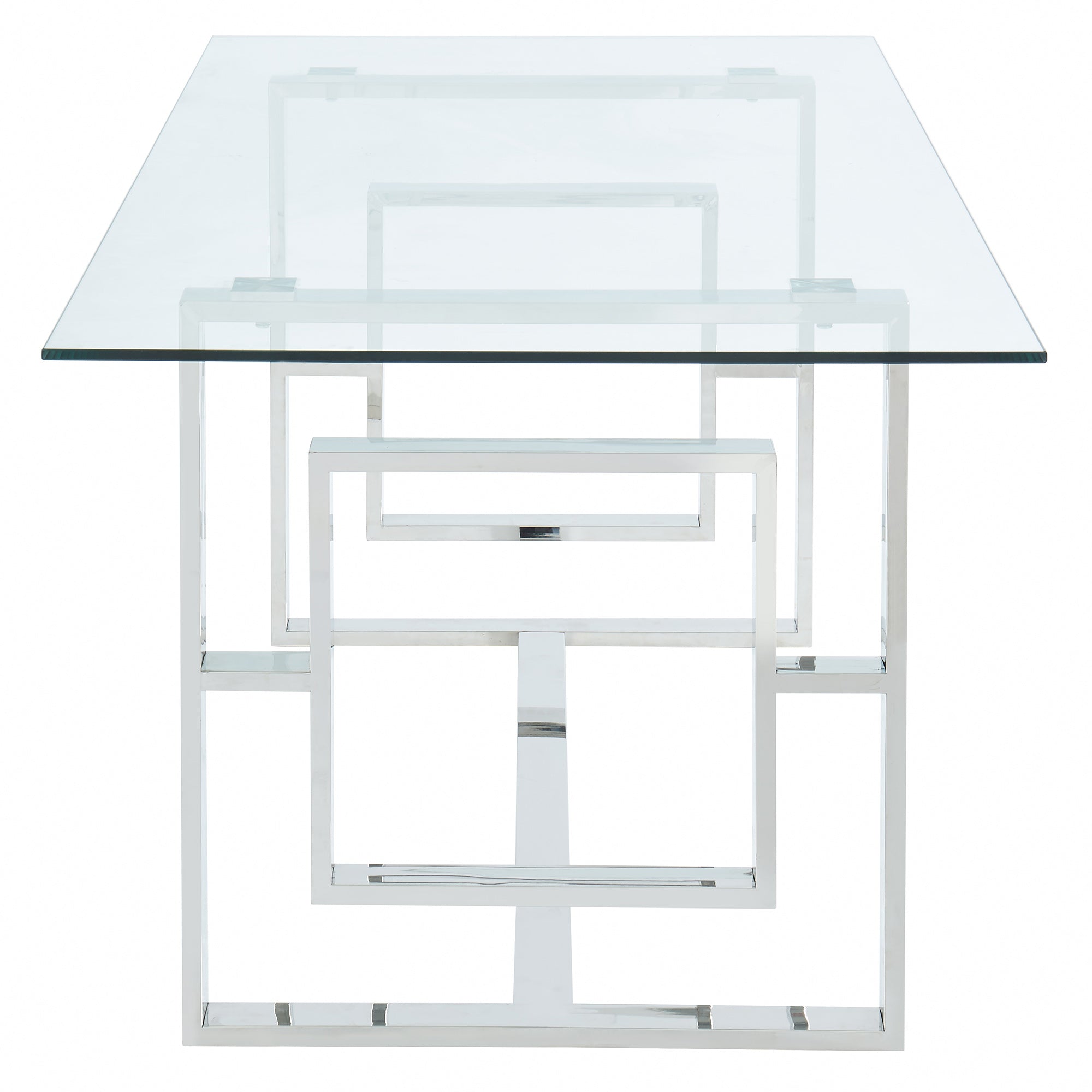 Eros Rectangular Dining Table, 71&Quot;