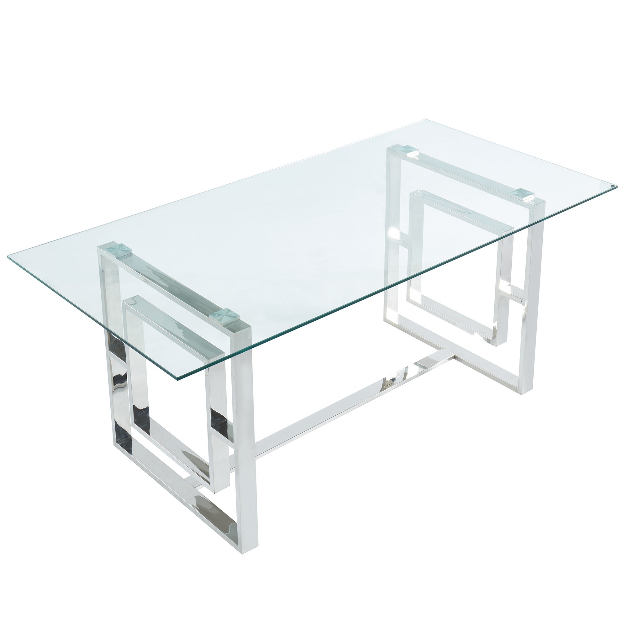 Eros Rectangular Dining Table, 71&Quot;