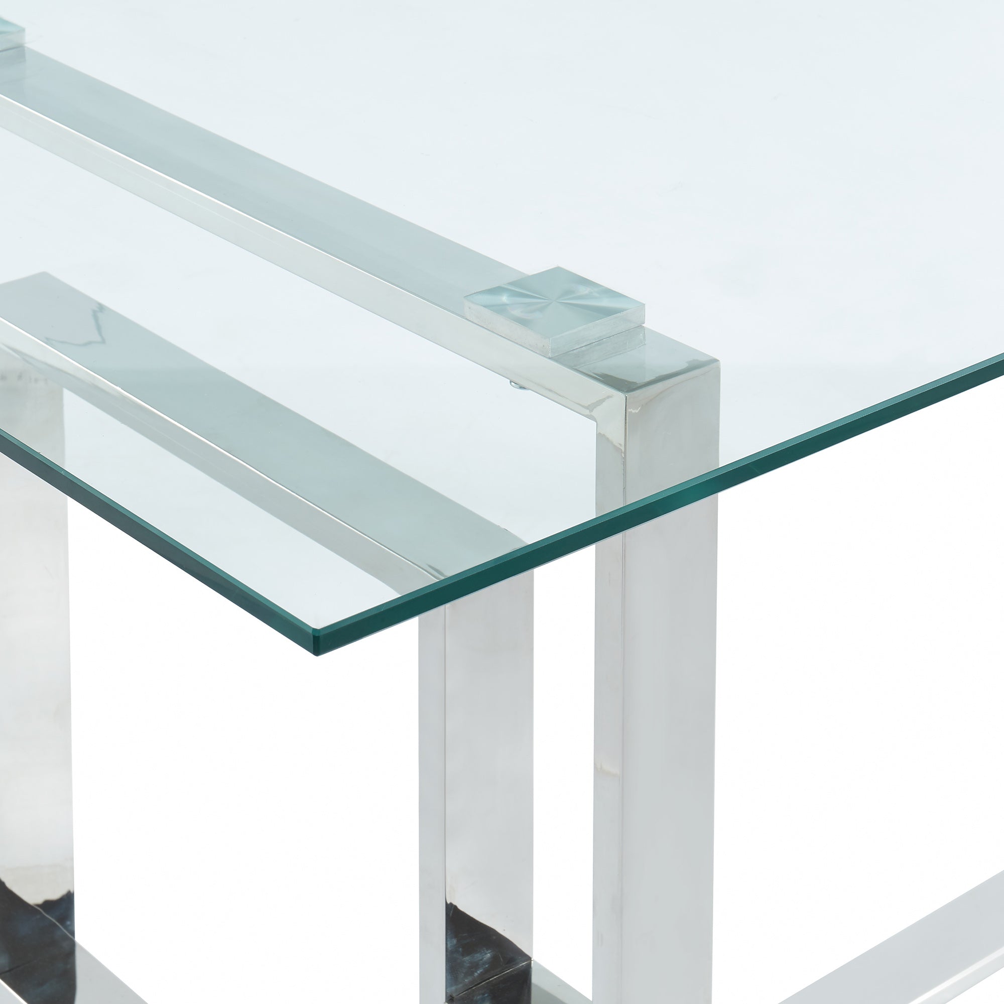 Eros Rectangular Dining Table, 71&Quot;