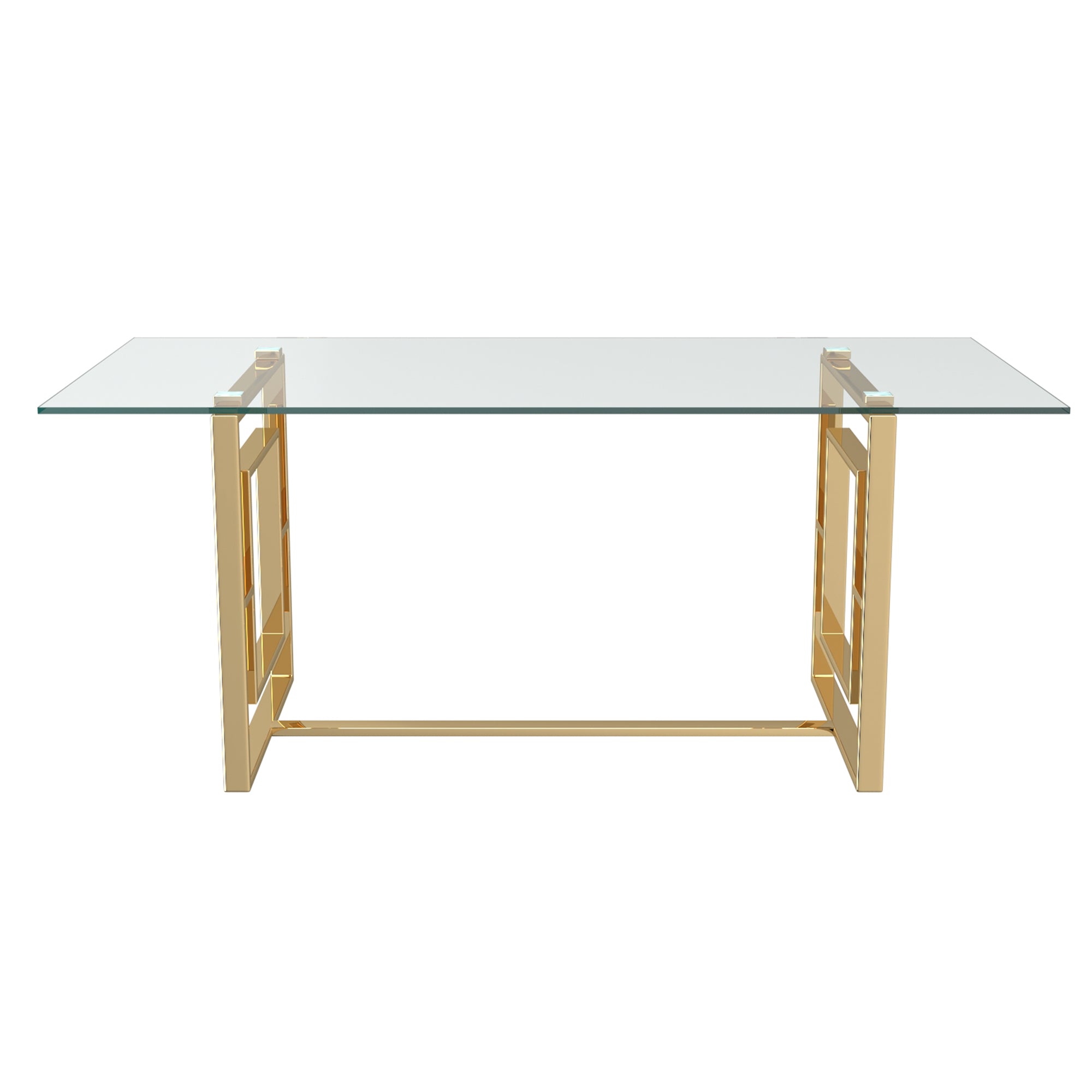 Eros Rectangular Dining Table, 71&Quot;