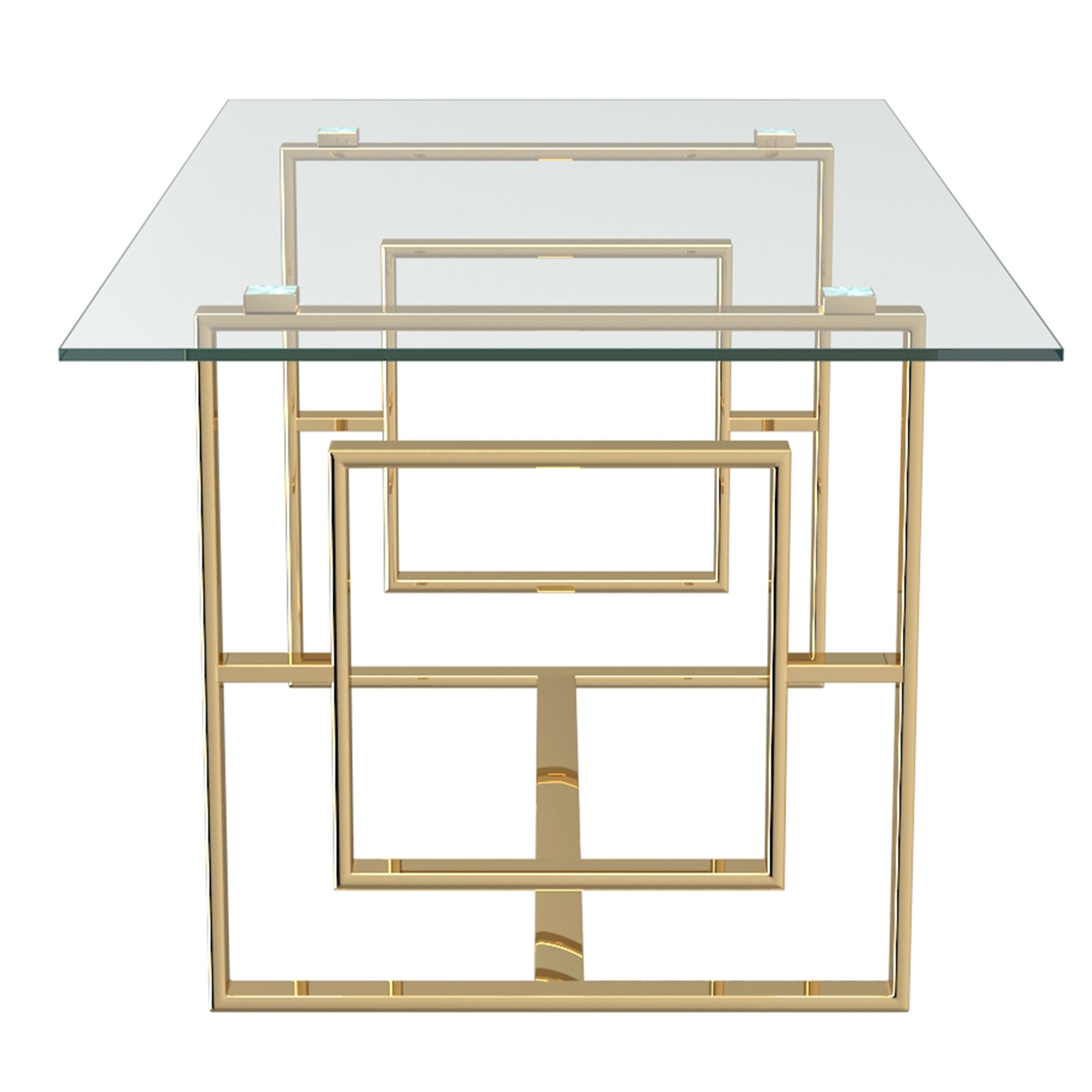 Eros Rectangular Dining Table, 71&Quot;