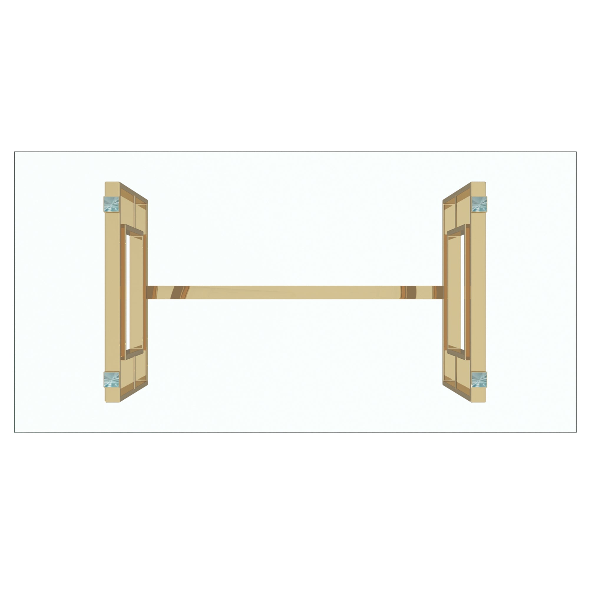 Eros Rectangular Dining Table, 71&Quot;