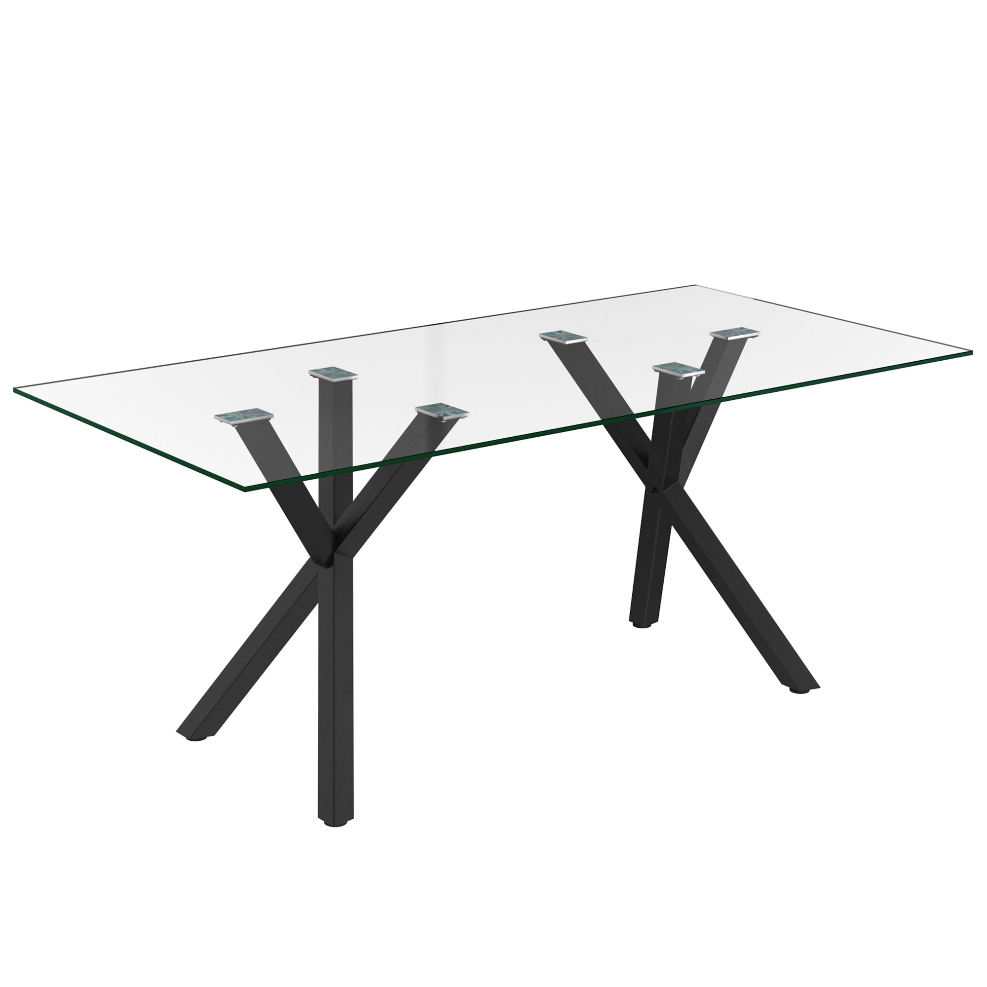 Stark Rectangular Dining Table, 71"