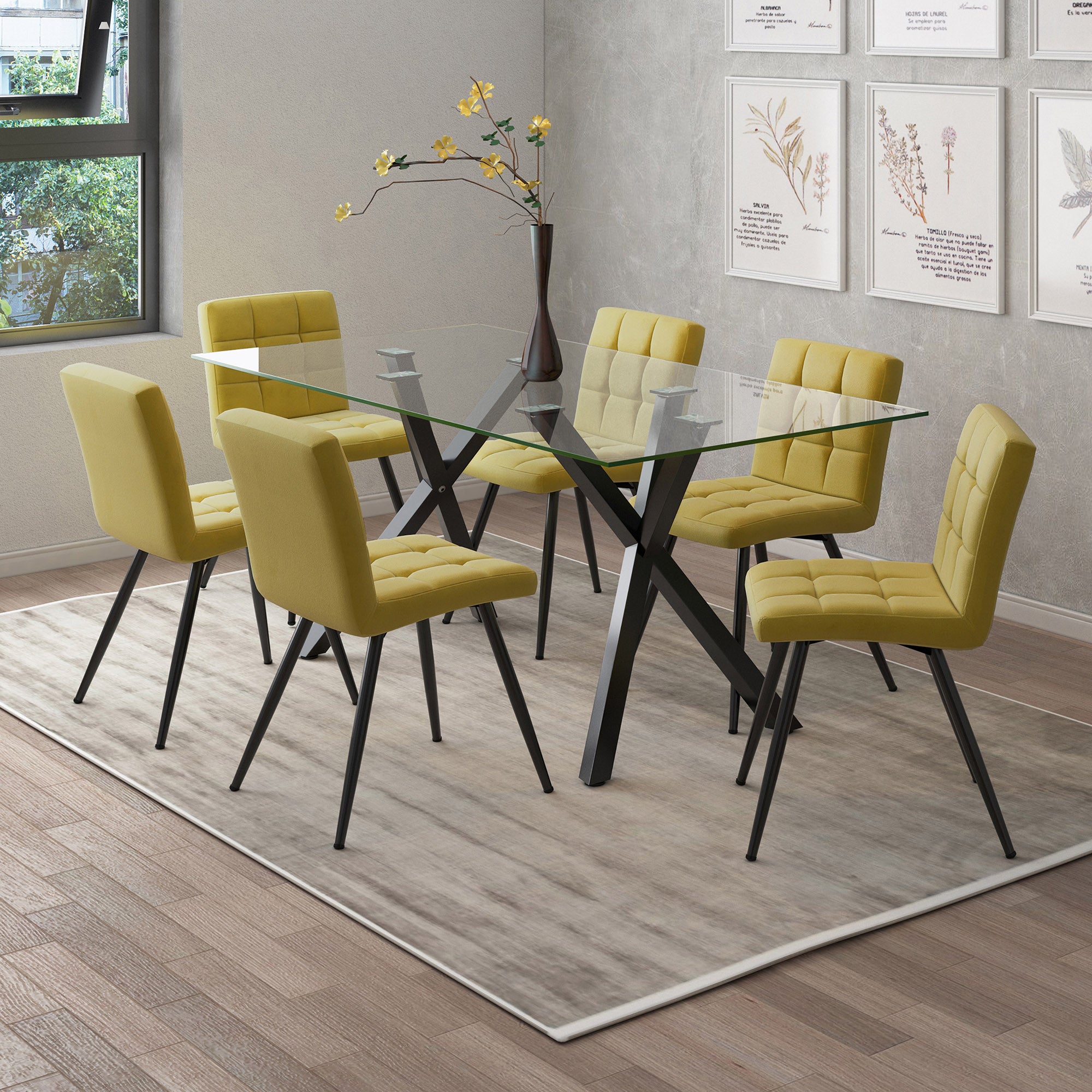 Stark Rectangular Dining Table, 71"