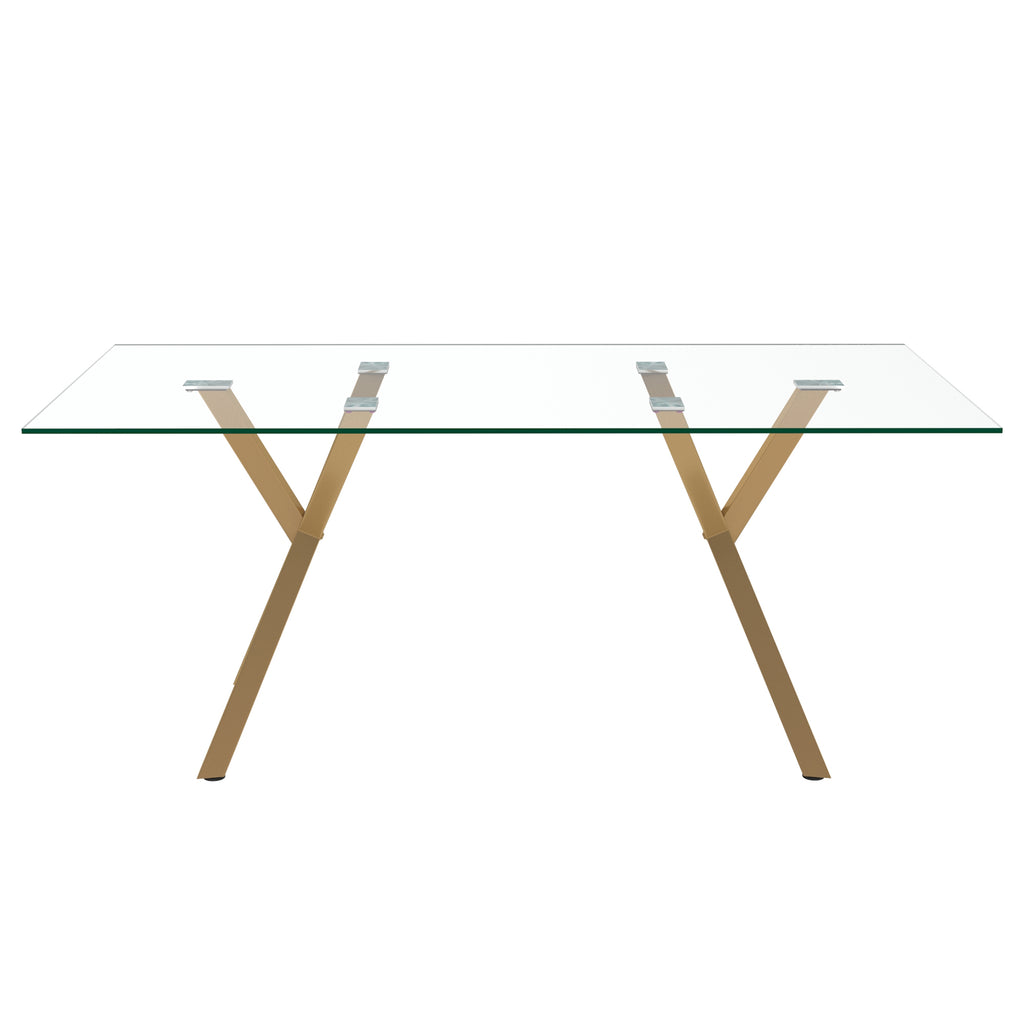 Stark Rectangular Dining Table, 71"