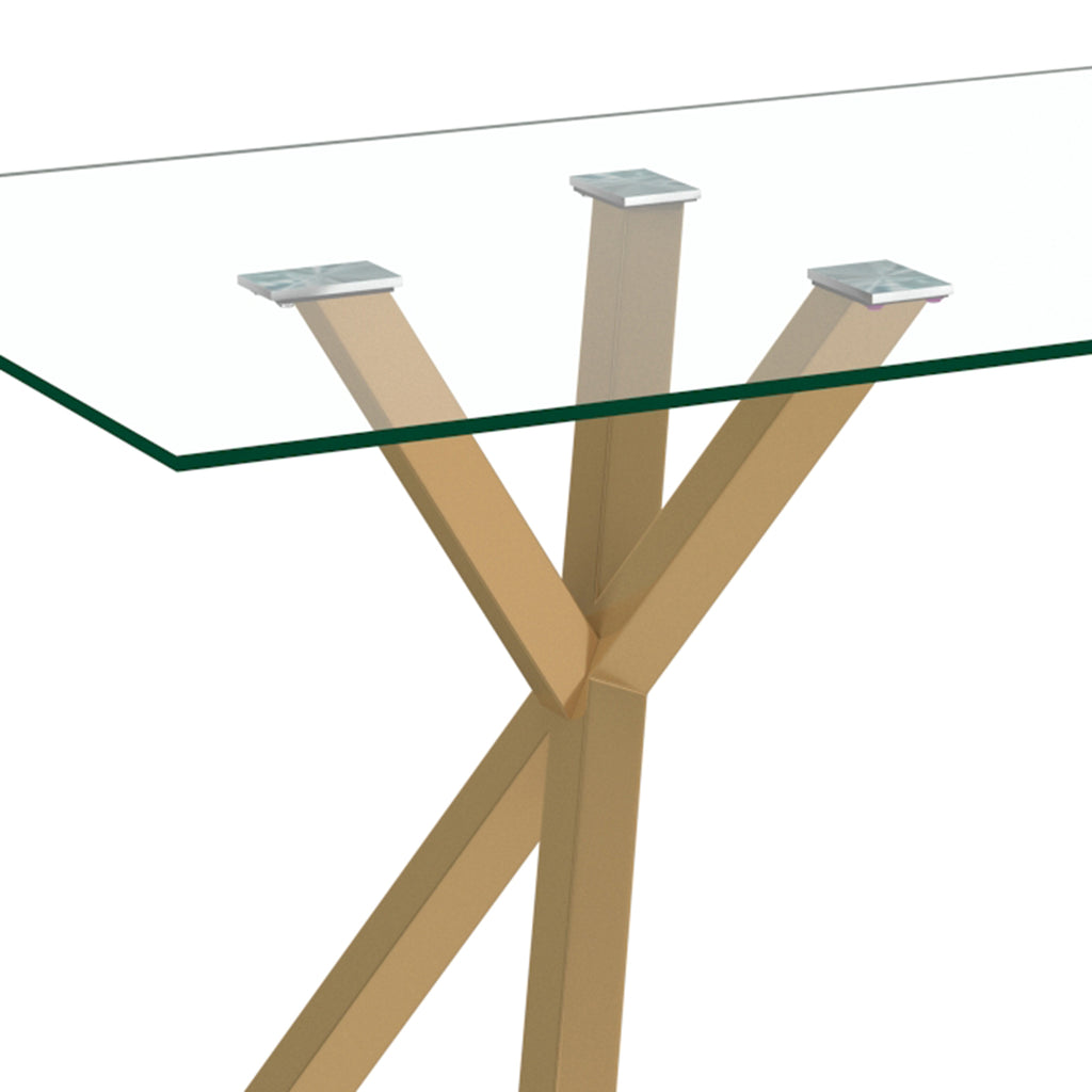 Stark Rectangular Dining Table, 71"