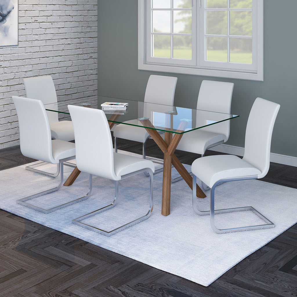 Stark Rectangular Dining Table, 71"