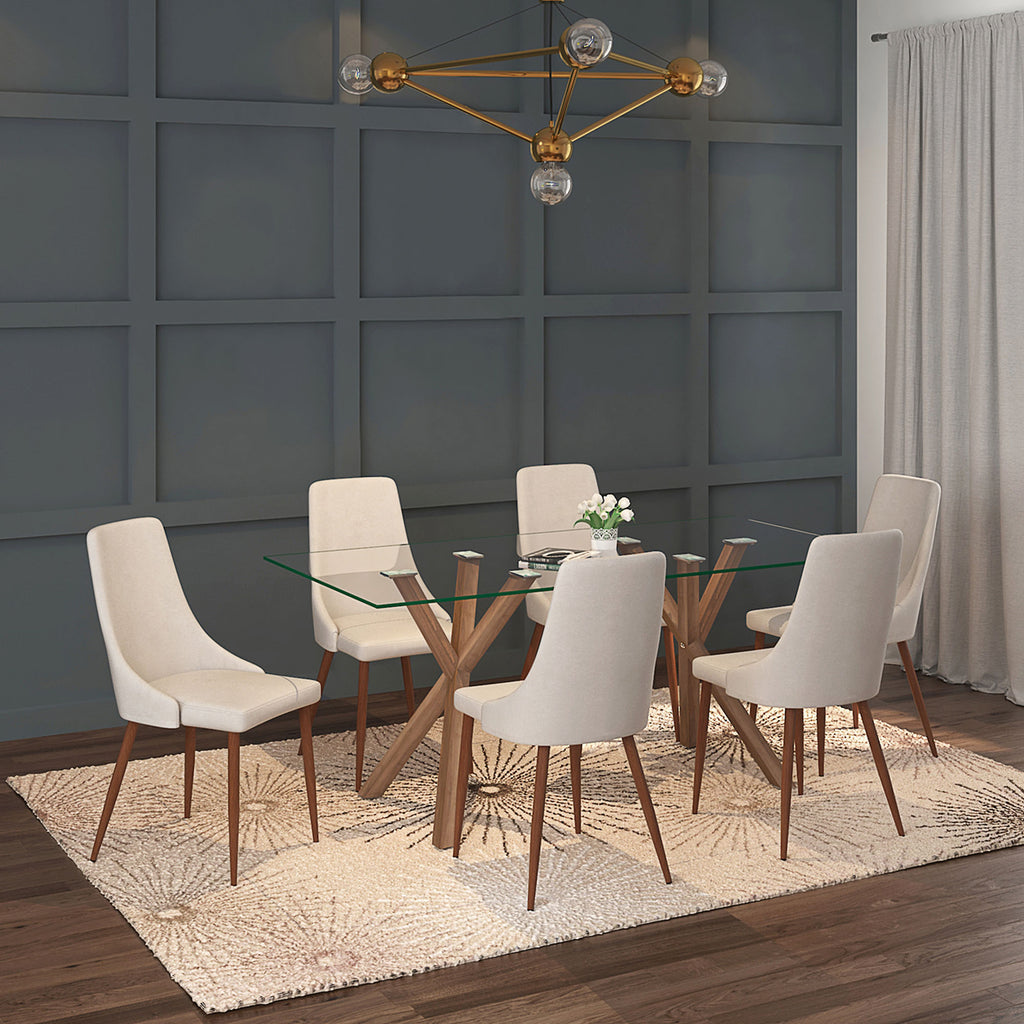Stark Rectangular Dining Table, 71"