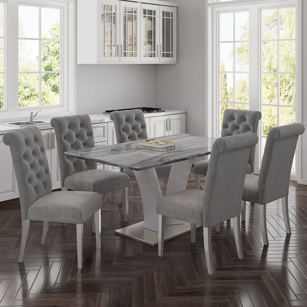 Napoli Rectangular Dining Table, 63"