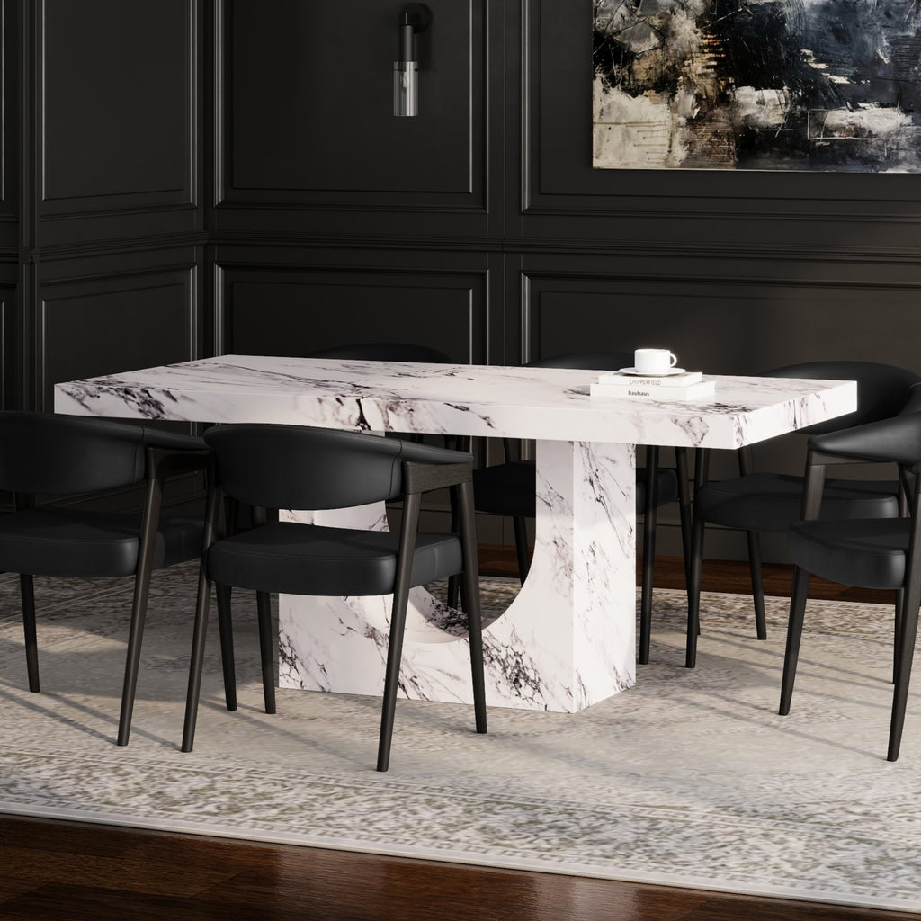 Aurelia Rectangular Dining Table, 71"