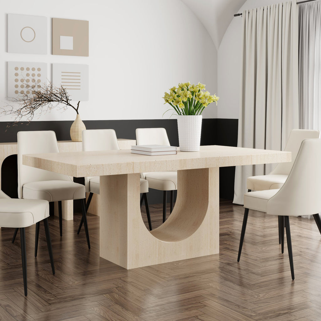 Aurelia Rectangular Dining Table, 71"