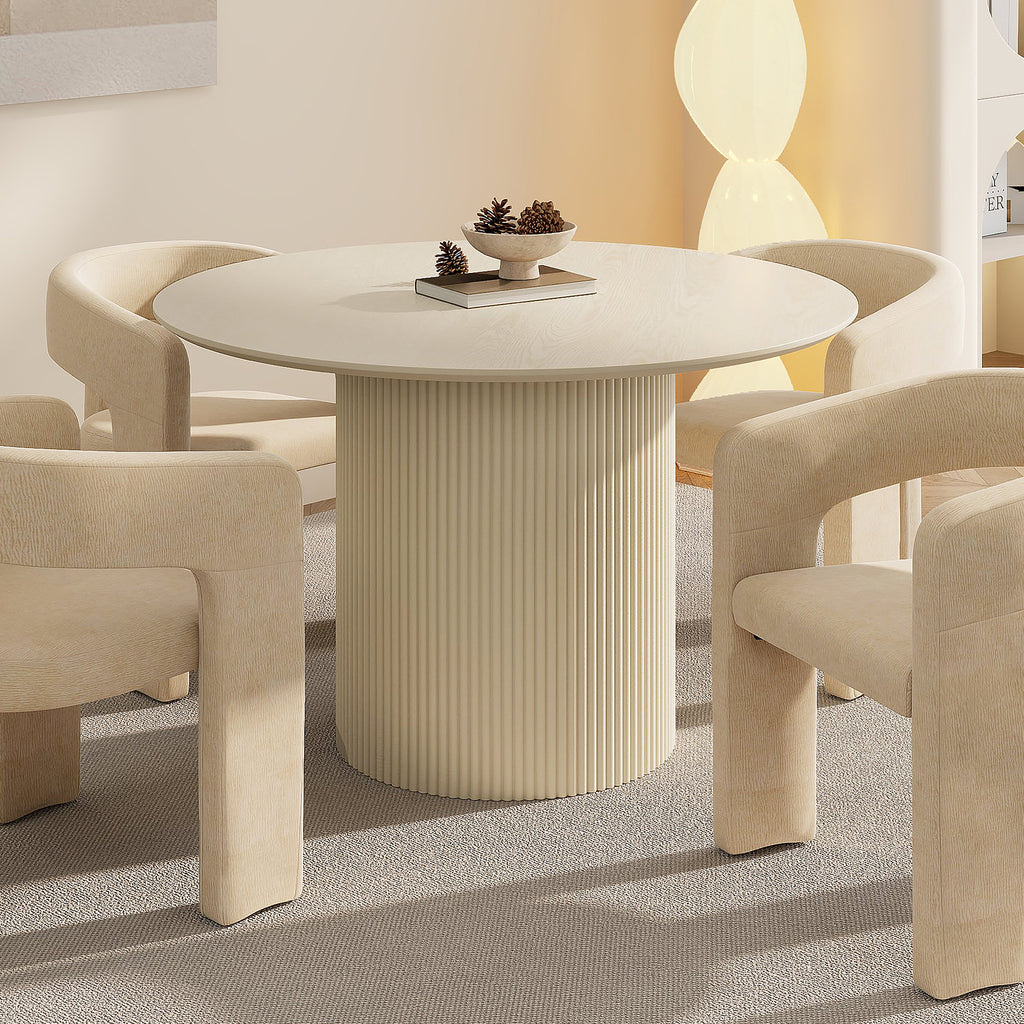Tovas Round Dining Table, 47"