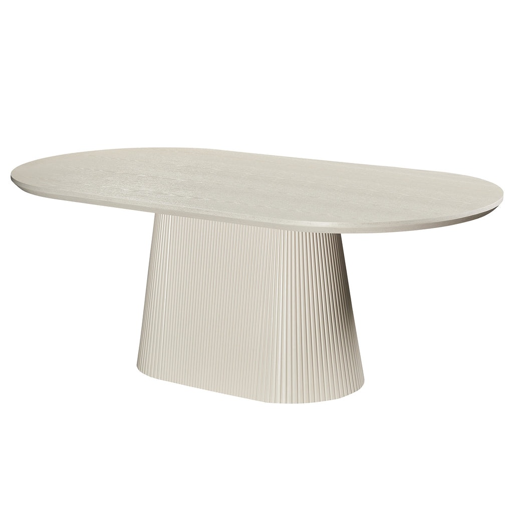 Tovas Oval Dining Table, 79"