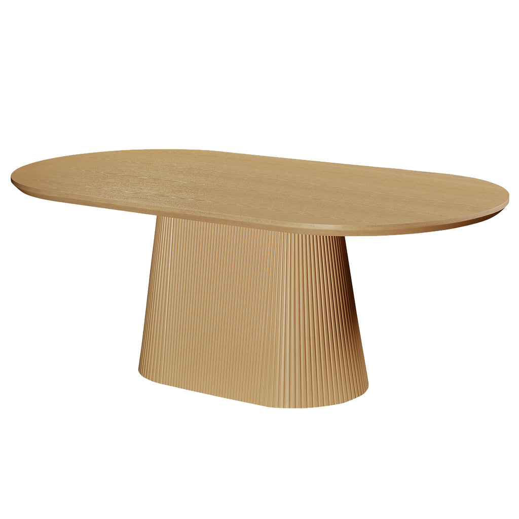 Tovas Oval Dining Table, 79"