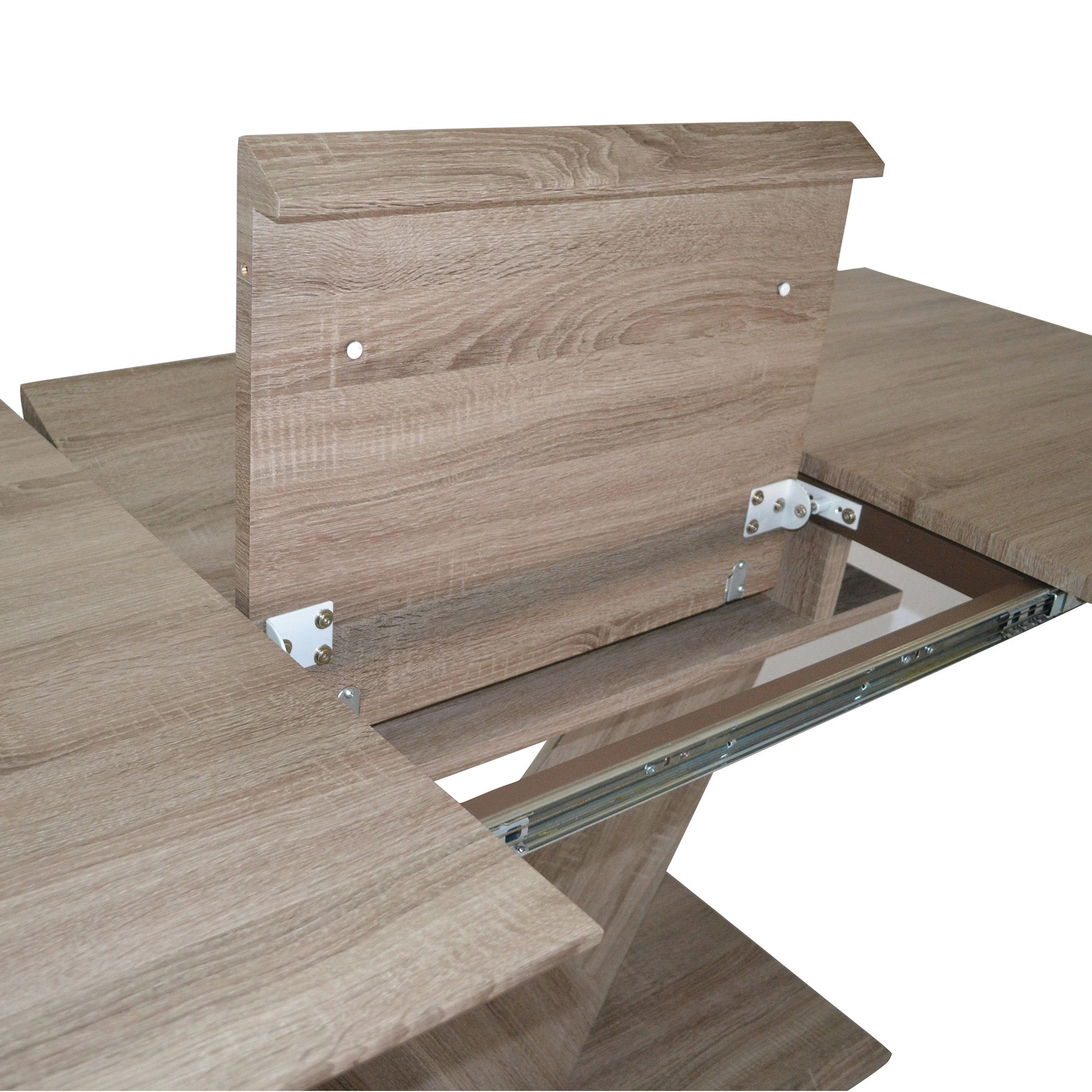 Eclipse Dining Table W/Extension, 63"-87"