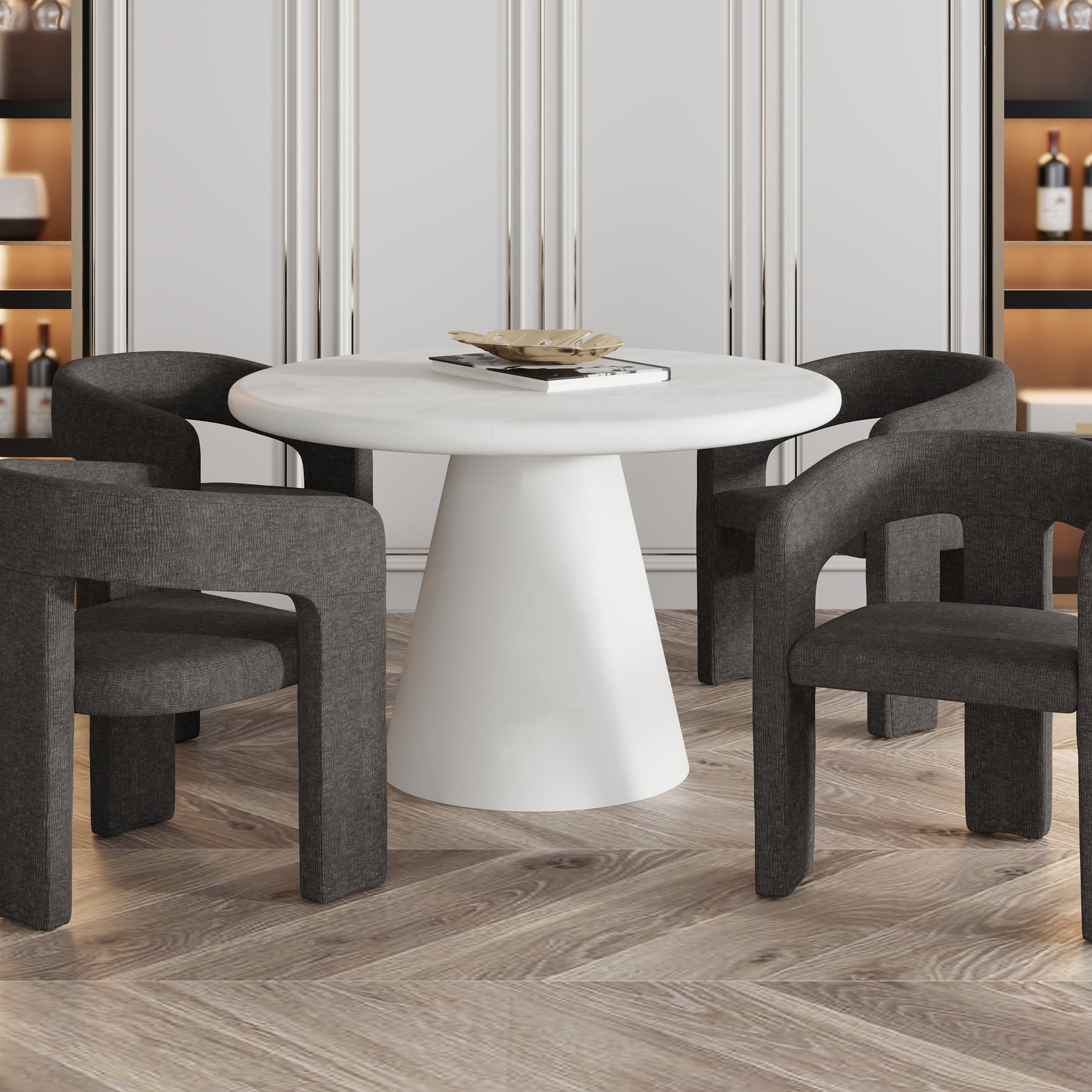 Galio Round Dining Table, 47"