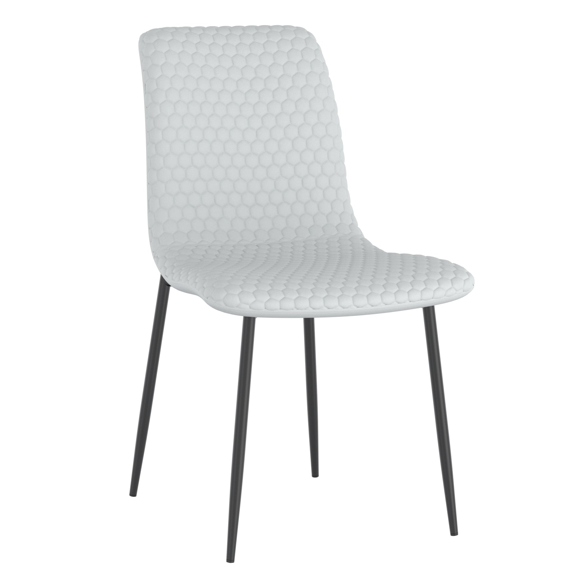 Brixx Dining Chair, Faux Leather, Set Of 2