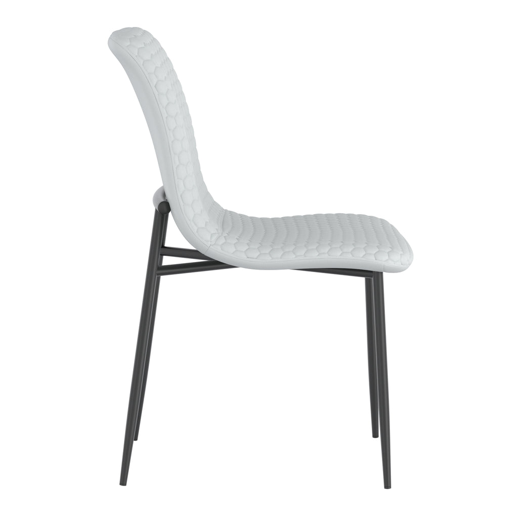 Brixx Dining Chair, Faux Leather, Set Of 2