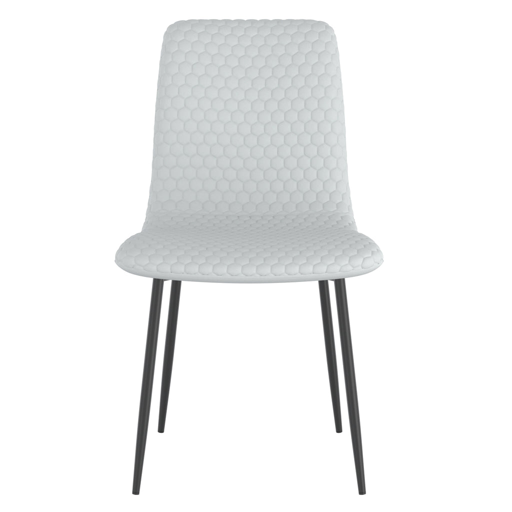 Brixx Dining Chair, Faux Leather, Set Of 2