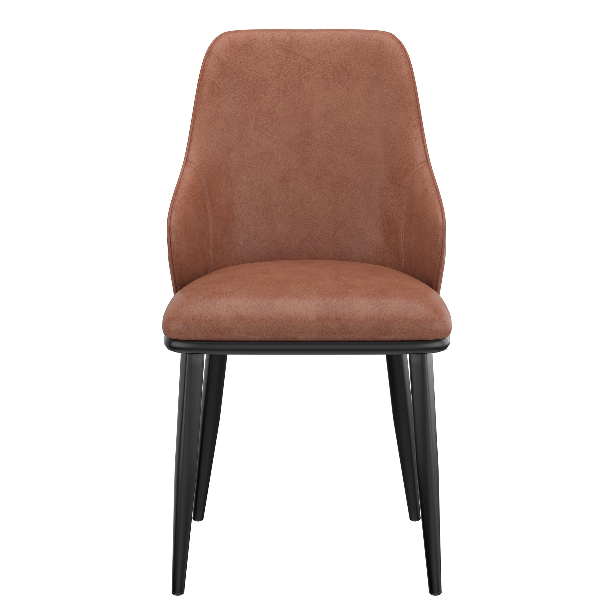 Kash Dining Chair, Faux Leather, Set Of 2