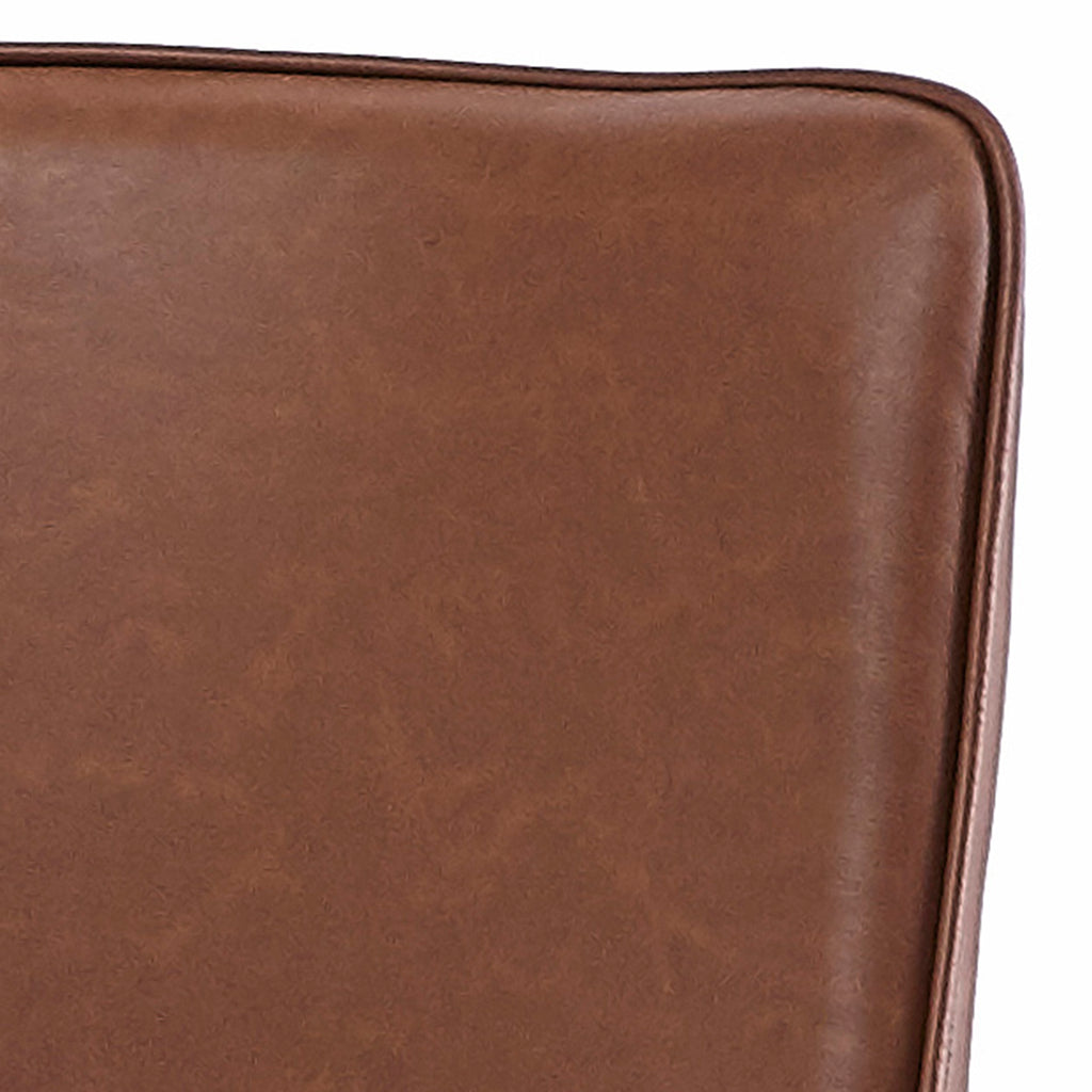 Kash Dining Chair, Faux Leather, Set Of 2